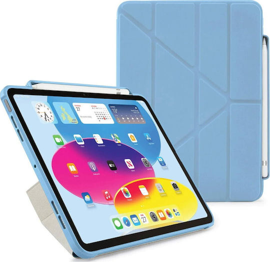 Pipetto Flip Cover Light Bluα (iPad 10.9 (2022))