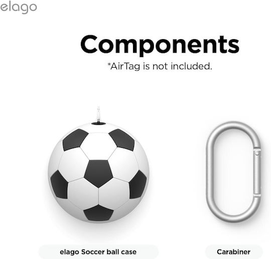 Elago Калъф Силикон за AirTag в Многоцветен цвят