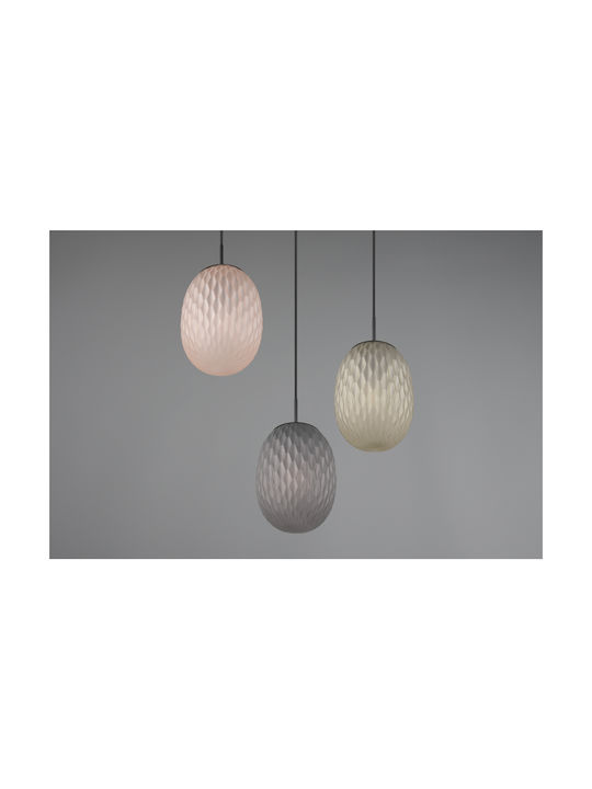 Trio Lighting Pendant Light Black 43x150cm