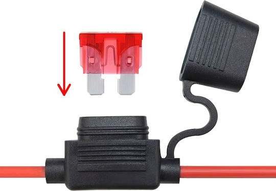 Fuse Socket 12 Awg Kabel Universell Abgedichtet Hochstrom