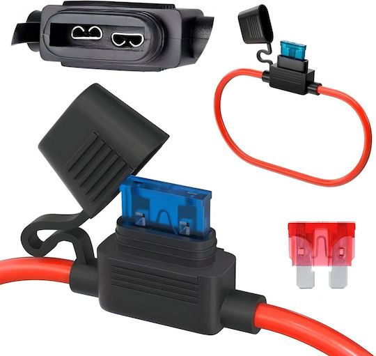 Fuse Socket 12 Awg Kabel Universell Abgedichtet Hochstrom