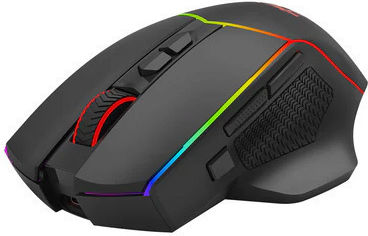 Redragon Axe Pro M814 Ασύρματο RGB Gaming Ποντίκι 8000 DPI Μαύρο