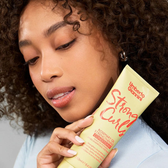 Umberto Giannini Strong Curls Rosemary Oil Strenghthening Conditioner 250ml