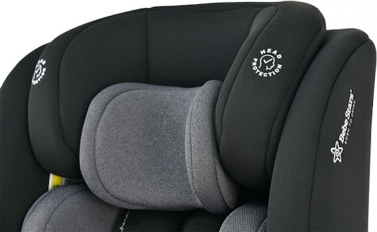 Bebe Stars Epic Καθισματάκι Αυτοκινήτου i-Size με Isofix Black 0-36 kg