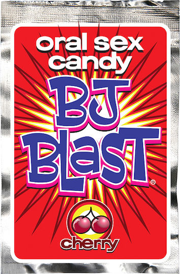 Pipedream Bj Blast Oral Sex Candy Strawberry Green Apple & Cherry Flavors 3 Pieces Pack
