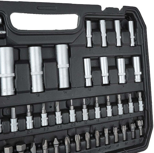 Geko Set Ratchet 1\4" & 1\2" 108pcs