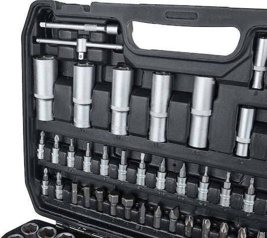 Geko Set Ratchet 1\4" & 1\2" 108pcs