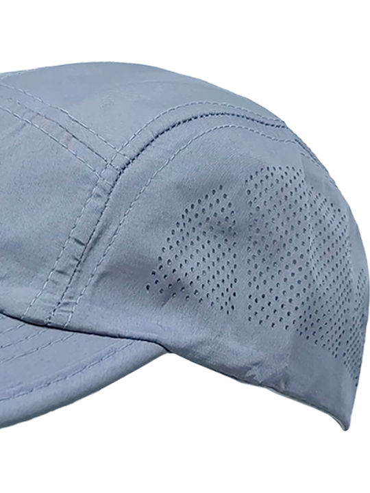 Καπέλο Τζόκεϊ Microfiber Fast Dry Ανδρικό Brims Trims Γκρι