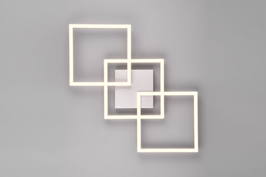 Trio Lighting Plafonieră de Tavan 44.6buc Gri cu LED Integrat