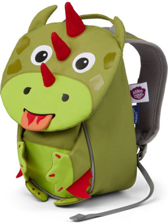 Affenzahn School Backpack Kindergarten Green 8L
