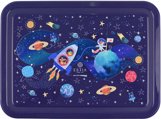 Estia Save The Aegean Plastic Kids' Lunch Set 1.33lt Solar Jump x x 4.5cm