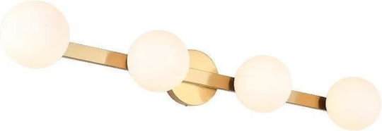 Lucas Leuchte Wand Gold