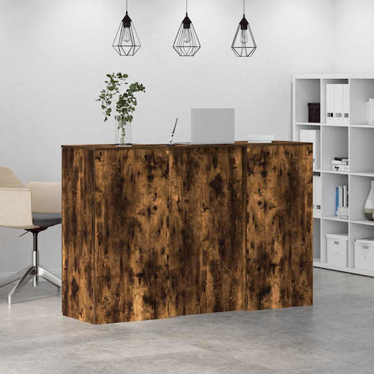 vidaXL Professionelles Büroempfang P155xB50xH103,5cm mit Schrank