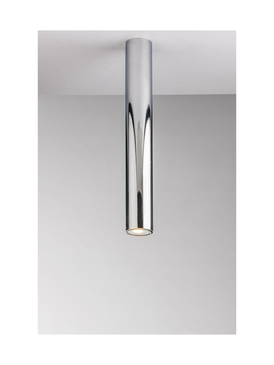 Fan Europe Fluke Single Spot with Socket GU10 in Silver Color