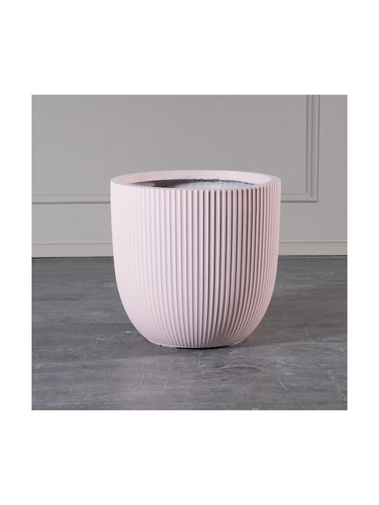Supergreens Ghiveci Ceramică Pink 49x49x47cm.