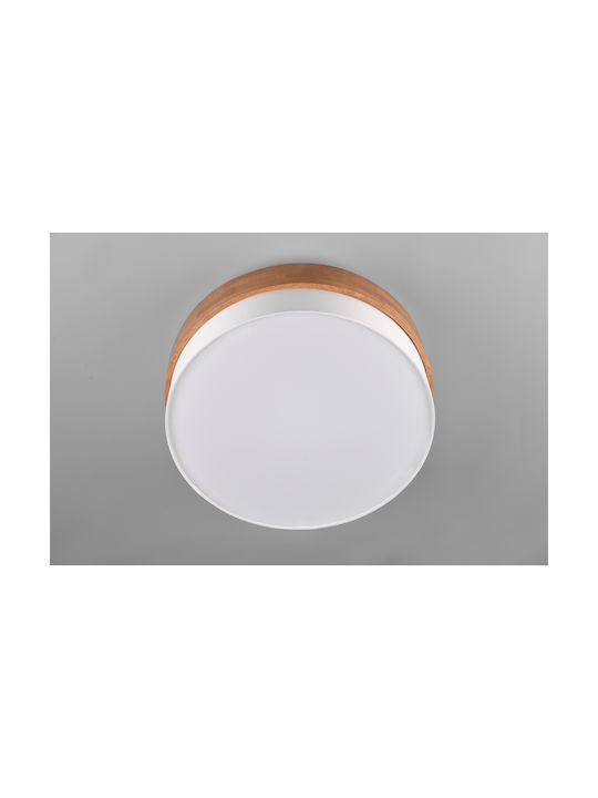 Trio Lighting Seasons Ceiling Mount Light 50cm Brown with Socket E27