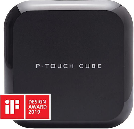 Brother P-Touch Ηλεκτρονικός Ετικετογράφος Χειρός σε Μαύρο Χρώμα