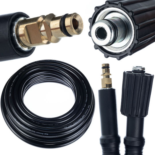 Rosfix Rubber High Pressure Hose for Pressure Washer made of PVC 15m