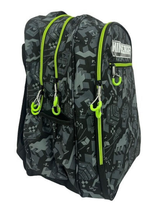 Gim Backpack School Bag Backpack Elementary, Elementary Camo Terra with Water Bottle Holder 27Liters