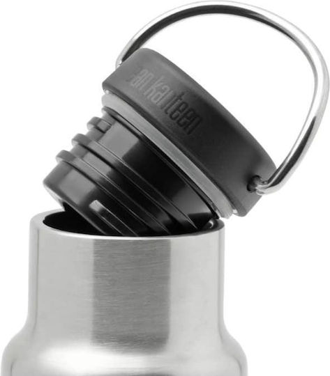 Klean Kanteen Classic Narrow Bottle Thermos BPA Free 355ml Silver