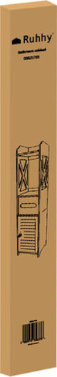 Ruhhy Bathroom Cabinet L80xW20xH21cm Natural