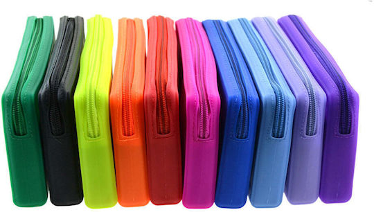 Κασετίνα Office Σιλικόνης Flat Colorline 58711