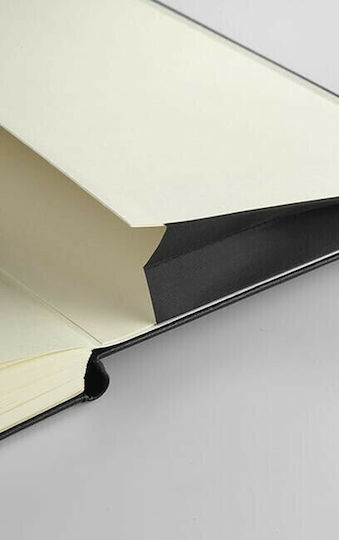 Moleskine Σημειωματάριο Bullet Ριγέ με Λάστιχο Μαύρο