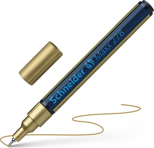 Schneider Permanent Marker 0.8mm Gold