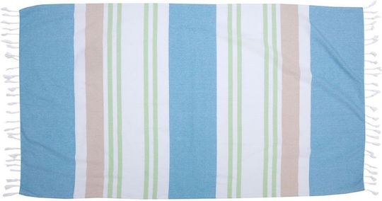Viopros Iliana Kids' Beach Towel Light Blue 175x97cm