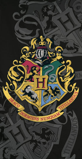 BrandMac Kinder-Strandtuch Schwarz Harry Potter 140x70cm