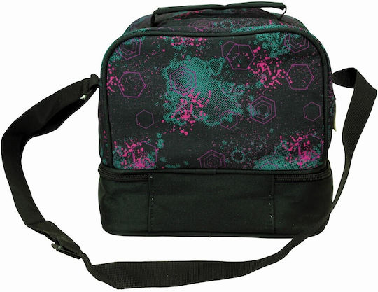 No Fear School Insulated Food Case 3lt Black 20 x 15 x 21cm