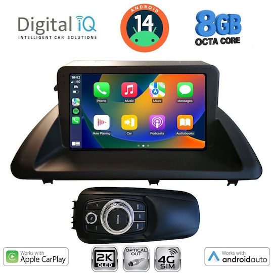 Digital IQ Car Audio System for Lexus CT 2011-2020 (Bluetooth/USB/WiFi/GPS/Apple-Carplay/Android-Auto) with Touch Screen 9"