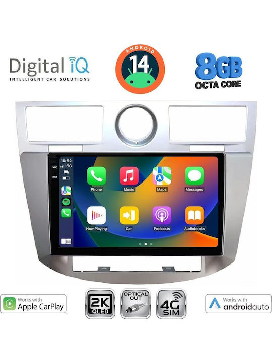 Digital IQ Car Audio System Chrysler Sebring 2008-2010 (Bluetooth/USB/WiFi/GPS/Apple-Carplay/Android-Auto) with Touch Screen 9"