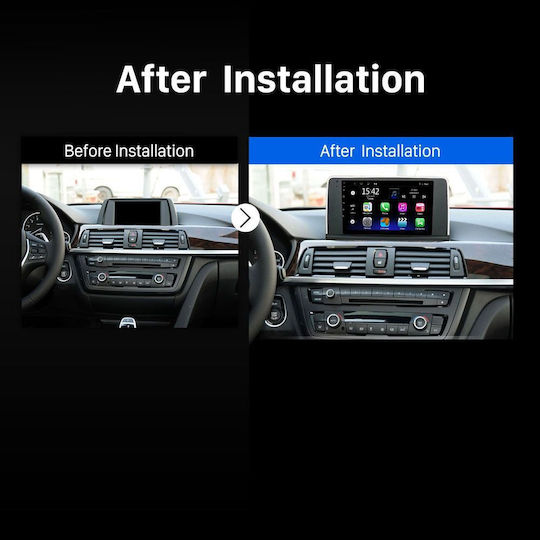 Digital IQ Ηχοσύστημα Αυτοκινήτου για BMW Σειρά 3 2012-2018 (Bluetooth/USB/WiFi/GPS/Apple-Carplay/Android-Auto) με Οθόνη Αφής 9"