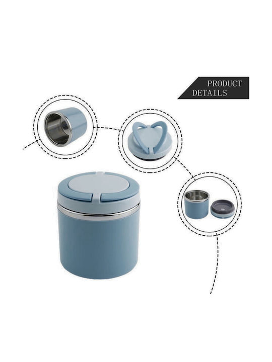 Uncle George Lunchbox Isolierte Lunchbox Inox Blau 600ml 1Stück