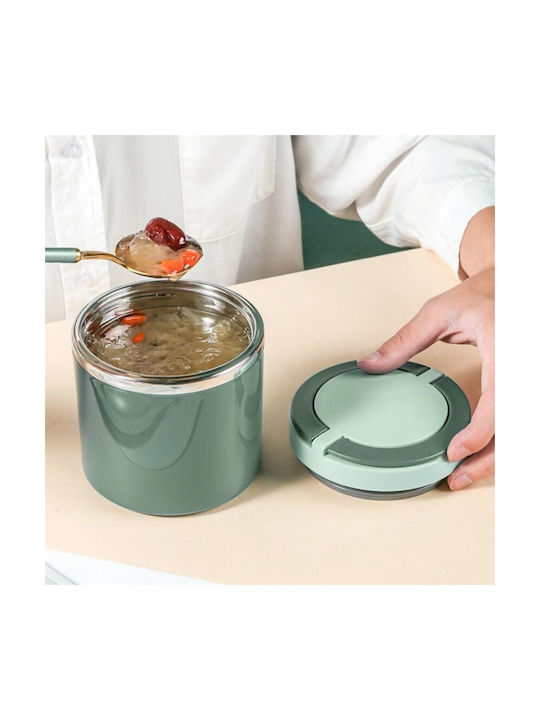 Uncle George Inox Thermo Lunch Box Green 600ml