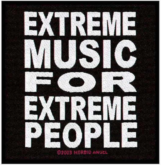 Ραφτό Morbid Angel Extreme Music Standard Patch Sp1752