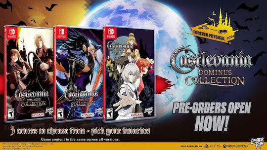 Castlevania Dominus Collection (Portrait Cover) Joc pentru Switch