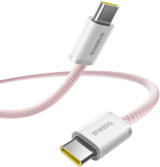 Baseus Dynamisches USB 2.0 Kabel USB-C männlich - USB-C 100W PD Rosa 2m P10381400411-01
