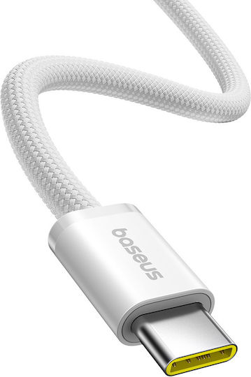 Baseus Dynamic USB 2.0 Кабел USB-C Мъжки - USB-C 100W PD Бял 2m P10381400211-01
