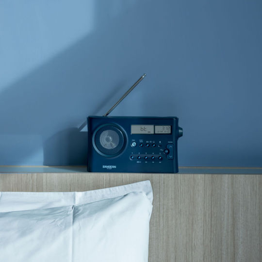 Sangean PR-D4BT Φορητό Ραδιόφωνο Μπαταρίας με Bluetooth Dark Blue