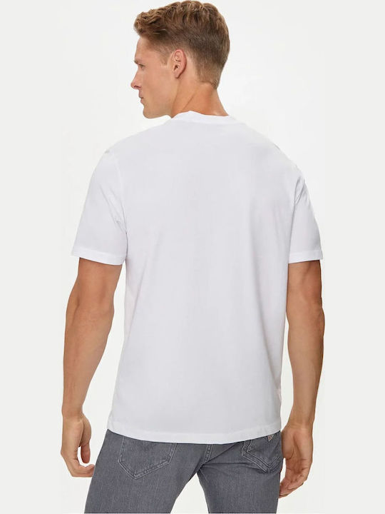 Men's Undershirts Short-sleeved in White Color 3Pack