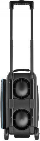 Vevor 2 Ball Bowling Bag Wheels Double Roller Bowling Bag Shoe Compartment