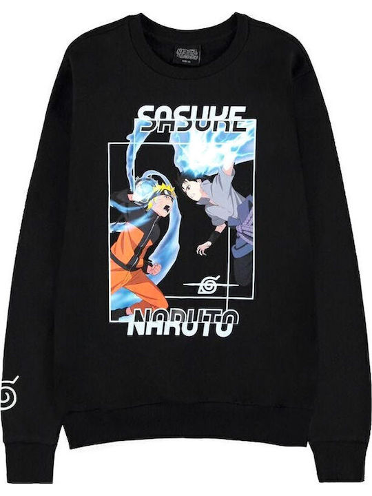 Difuzed Shippuden Sweater Sasuke Kapuzenpulli Naruto Schwarz Difuzed Shippuden Sweater Sasuke Kapuzenpulli Naruto Schwarz