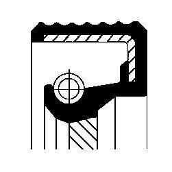 Crankshaft Seal Corteco 15025578b