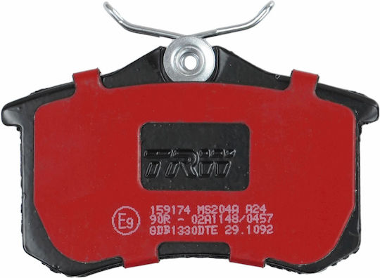 Trw Gdb1330dte Brake Pad Set Disc Brake
