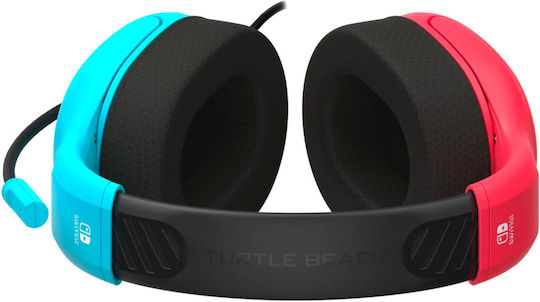 Turtle Beach Airlite Fit Over Ear Gaming Headset with Connection 3.5mm Red / Blue