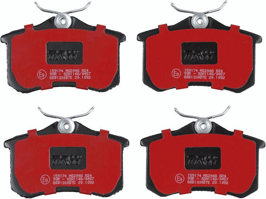 Trw Gdb1330dte Brake Pad Set Disc Brake