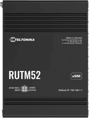 Teltonika RUTM52 Ασύρματο 4G Router Wi‑Fi 5 με 5 Θύρες Gigabit