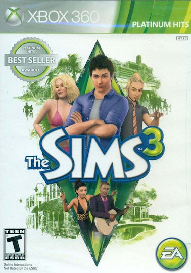 The Sims 3 Platinum Hits Edition Xbox 360 Game